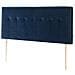 Testiera Rivestita Napoles 140x100 Blu Scuro - Foto miniatura 3