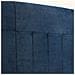 Testiera Rivestita Napoles 140x100 Blu Scuro - Foto miniatura 4