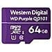 Wd Purple Qd101 Microsd 64gb 3year Warranty - Foto miniatura 1