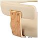 Sedie da Pranzo Girevoli 4 pz Crema in Similpelle - Foto miniatura 7