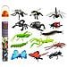 Safari Ltd Insects Toob - Viene Fornito Con 14 Figurine Giocattolo - Tra Cui Caterpillar Libellula Millepiedi Cavalletta Coccinella Ragno Farfalle Ape Scorpione Mantide Religiosa E Altro - Dai 3 Anni In Su - Foto miniatura 1
