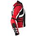 Giacca Moto Tessuto Cordura Manica Staccabile Racing Sport Touring Rosso Xl - Foto miniatura 5