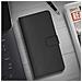 Custodia Iphone 7 / 8 / Se 2020 In Pelle Guscio Silicone Funzione Supporto Nera - Foto miniatura 2