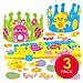 At514 Pasqua Crown Kit - Confezione Da 3 Schiuma Artigianato Attivit Per I Bambini Da Assemblare Decorare E Display Grande Un Regalo Per Creative Bambini Come - Foto miniatura 3
