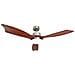 Ventilatore Da Soffitto Con Luce Led Ad Alta Potenza 55w A Basso Rumore 137cm - Foto miniatura 1