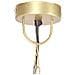 Lampada A Sospensione 25 W Ottone Rotonda 48 Cm E27 - Foto miniatura 7