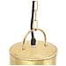 Lampada A Sospensione 25 W Ottone Rotonda 48 Cm E27 - Foto miniatura 8