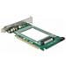 Speicher-controller - 2.5"" (6,4 Cm) - U. 2 Nvme / Sata 6gb / s - 600mbps - Pcie 4,0 X16 (90051)  - Foto miniatura 1