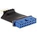 33449L USB 3.0 USB 2.0 Nero, Blu cavo di interfaccia e adattatore - Foto miniatura 1