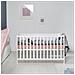 Letto Fianco Letto Universale, 60 X 120 Cm, Bianco, Regolabile In Altezza, 5 Pioli, Incl. Rete A Doghe - Foto miniatura 2