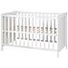 Letto Fianco Letto Universale, 60 X 120 Cm, Bianco, Regolabile In Altezza, 5 Pioli, Incl. Rete A Doghe - Foto miniatura 1