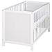 Letto Fianco Letto Universale, 60 X 120 Cm, Bianco, Regolabile In Altezza, 5 Pioli, Incl. Rete A Doghe - Foto miniatura 4
