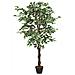 Albero Di Ficus Artificiale 756 Foglie 150 Cm Verde - Foto miniatura 2