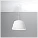 Lampadario Cono 45 Sl. 0829 - Minimalista Lampadari Bianco 114x45x45 Cm - Foto miniatura 2