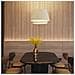 Lampadario Cono 45 Sl. 0829 - Minimalista Lampadari Bianco 114x45x45 Cm - Foto miniatura 6