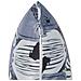 Cuscino Decorativo Fanate Velluto 45 X 45 Cm Astratto Grigio - Foto miniatura 3