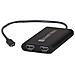 Usbc-dhdmi Cavo E Adattatore Video Usb Tipo A 2 X Hdmi Nero - Foto miniatura 1
