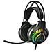 S605 Cuffie Da Gaming Noise-off Driver Da 50mm Cavo Da 2m 2x 3,5mm Audio /microfono + Usb Led Rgb Nero - Foto miniatura 3