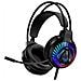 S605 Cuffie Da Gaming Noise-off Driver Da 50mm Cavo Da 2m 2x 3,5mm Audio /microfono + Usb Led Rgb Nero - Foto miniatura 1