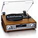 Piatti Audio MC-160WD Trasmissione Manuale Radio Integrata Ingresso Aux Bluetooth LCD Legno - Foto miniatura 6
