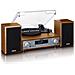 Piatti Audio MC-160WD Trasmissione Manuale Radio Integrata Ingresso Aux Bluetooth LCD Legno - Foto miniatura 4