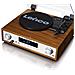 Piatti Audio MC-160WD Trasmissione Manuale Radio Integrata Ingresso Aux Bluetooth LCD Legno - Foto miniatura 8