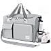 Borsone Da Viaggio Borsone Da Palestra Con Scomparto Per Scarpe E Vestiti Bagnati Impermeabile Grey - Foto miniatura 1
