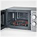 MW 7780 forno a microonde Nero, Argento Microonde con grill Superficie piana 17 L 700 W - Foto miniatura 3