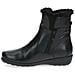 Black Nappa Casual Closed Booties Stivaletti Pelle Scarpe Donna Nero Eu 36, 9-26408-41-022 - Foto miniatura 3