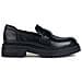 Iridea Loafers Mocassino Pelle Di Mucca Scarpe Donna Nero Eu 37, D36hra 00043 C9999 - Foto miniatura 2