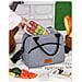 Borsa Termica Porta Pranzo Da Lavoro, Borsa Tote Porta Pranzo A Tracolla Per Donne E Uomini Grey - Foto miniatura 6
