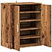 Scarpiera Legno Vecchio 60x35x70 cm in Legno Multistrato - Foto miniatura 9