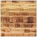 Piano Per Tavolo 80x80x3,8 Cm Quadrato Legno Di Mango Grezzo - Foto miniatura 1