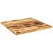 Piano Per Tavolo 80x80x3,8 Cm Quadrato Legno Di Mango Grezzo - Foto miniatura 2