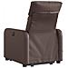 Poltrona Alzapersona Elettrica Reclinabile Marrone Similpelle - Foto miniatura 3