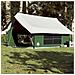 Tenda da Campeggio per 5 Persone Verde Impermeabile - Foto miniatura 2