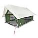 Tenda da Campeggio per 5 Persone Verde Impermeabile - Foto miniatura 3