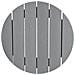 Set Bar da Giardino  3 Pezzi Grigio Chiaro HDPE, Tavolo Bar  Grigio Chiaro 55x55x107 cm HDPE, Sgabelli Bar  2 pz Grigio Chiaro HDPE - Foto miniatura 8