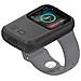 Custodia Batteria Induzione Per Apple Watch 49mm Silicone Autonomia 15h, Nero - Foto miniatura 8