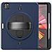 Custodia Per Ipad Pro 4/3 12.9"" Con Supporto E Tracolla Blu Navy - Foto miniatura 1
