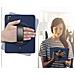 Custodia Per Ipad Pro 4/3 12.9"" Con Supporto E Tracolla Blu Navy - Foto miniatura 2