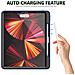 Custodia Per Ipad Pro 4/3 12.9"" Con Supporto E Tracolla Blu Navy - Foto miniatura 3