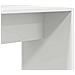Scrivania Bianco 138.5 x 55 x 143 cm Legno multistrato - Foto miniatura 7