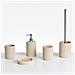 Set Da 5 Accessori Per Il Bagno Camana Beige Chiaro - Foto miniatura 2