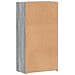 Schedario Grigio Sonoma 60x32x115 cm in Legno Multistrato - Foto miniatura 6