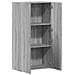 Schedario Grigio Sonoma 60x32x115 cm in Legno Multistrato - Foto miniatura 7