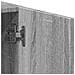 Schedario Grigio Sonoma 60x32x115 cm in Legno Multistrato - Foto miniatura 8