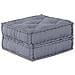 Cuscino 2 pcs Grigio 70 x 70 x 36 cm Poliestere - Foto miniatura 2