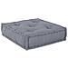 Cuscino 2 pcs Grigio 70 x 70 x 36 cm Poliestere - Foto miniatura 3