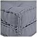 Cuscino 2 pcs Grigio 70 x 70 x 36 cm Poliestere - Foto miniatura 6